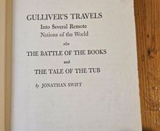 Gullivers Travels Vintage 1940s Beautiful Illustrated Hardback In Good Condition.  See Photos For Same.