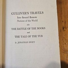 Gullivers Travels Vintage 1940s Beautiful Illustrated Hardback In Good Condition.  See Photos For Same.
