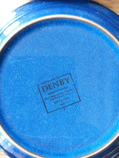 Demby Imperial Blue Side Plates x 4