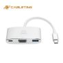 Cabletime USB Type-C Thunderbolt 3 Mini Hub 3-in-1 VGA  + USB 3.0 & USB 3.1 (Type-C) Combo Adapter (Brand New/Warranty) Image 10
