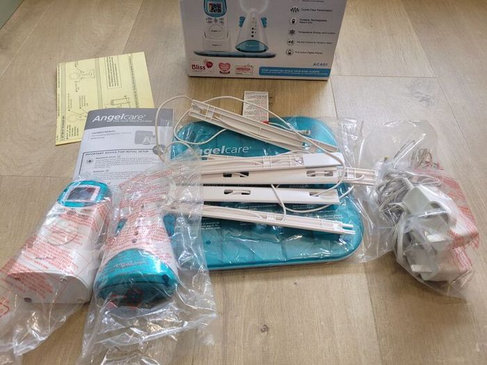 Baby Safety bundle - Angelcare Baby Monitor/Socket Covers/Corner Cushions/Wrist Link