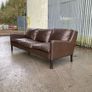 Danish Leather Sofa - Warehouse and Showroom Open Saturday 4th April 12 til 4pm Eircode R95T227 Image 2
