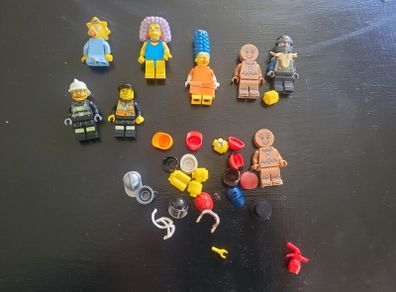 Mixed lego minifigures  - The Simpsons