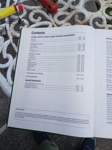 haynes land rover manual