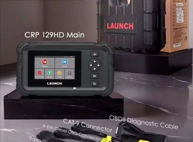 CRP129 HD Heavy Duty Truck coaches diggers , dumpers, tractor machinery, commercial 24v system