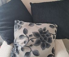 3 Large Couch Cushions