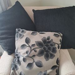 3 Large Couch Cushions