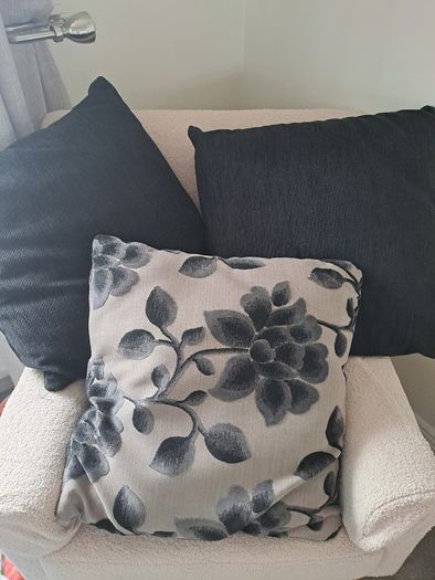 3 Large Couch Cushions