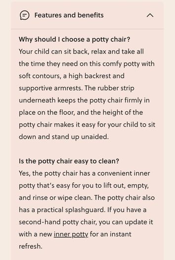 Baby Bjorn Potty Chair Blue/White + FREE Toilet Seat + Bambino Mio Potty Training Pants