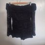 Beautiful Black Lace Playsuit Image 4
