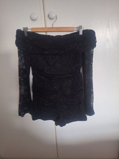 Beautiful Black Lace Playsuit