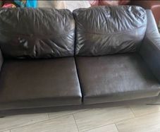 FREE 3 seater Leather Couch