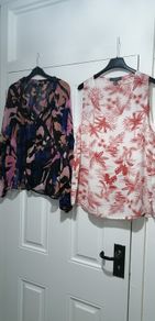 tops  suit size 12 long sleeve is sheer price for both