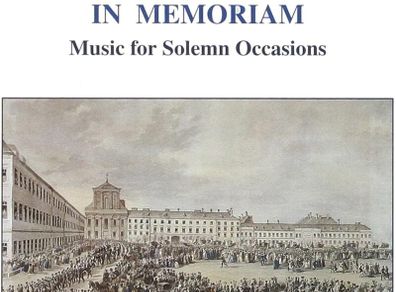 In Memoriam. Music for Solemn Occasions. CD. Free Postage!