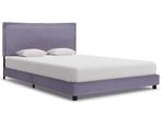 Bed Frame Light Grey Fabric 120x190 cm
