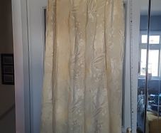 Cream curtains