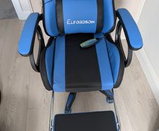 Gaming Chair RGB Lights & Massage Function