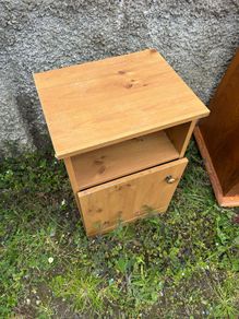 single bedside locker
