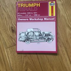 Triumph Herald Haynes Manual