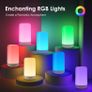 Rechargeable Lamp, RGB&10 Brightness Touch Lamp,1800mah Cordless Lamp Rechargeable Lamp for Bedroom & Touch Lamps Bedside Lamp,Portable Lamp for Bedroom,Night Light Kids Night Light Baby, Adult Gifts Image 2