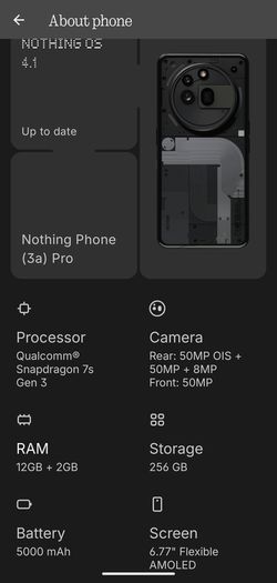 Nothing Phone 3a Pro