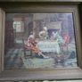 Vintage Print " Interviewing The Chef " Image 6