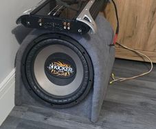 Kicker 12 inch subwoofer 400W RMS+4 channel Amplifier