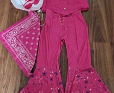 Barbie Cowgirl fancy dress costume size 150 approx 8-9yrs