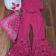Barbie Cowgirl fancy dress costume size 150 approx 8-9yrs