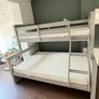 EZ living Lara Grey triple bunk bed with mattresses Image 5