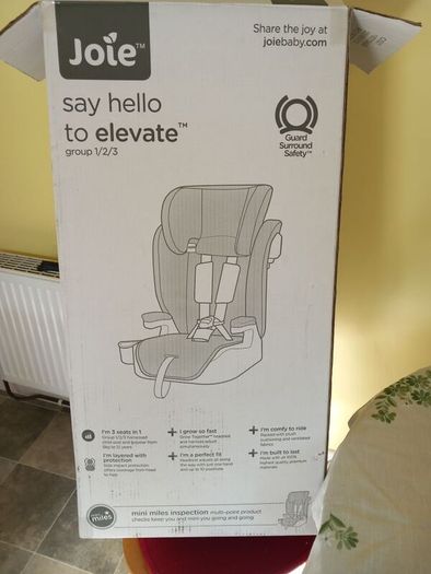 Childs Joie car seat group 1/2/3 and booster seat in one