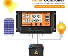 Solar charge controller 10-100A MPPT/PWM 40A