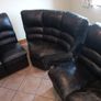 Leather corner sofa Image 6