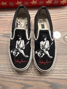 THE RAMONES vans shoes Uk 9 US 10 Johnny Ramona