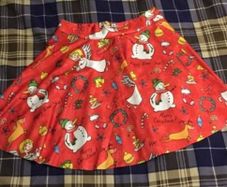 Christmas  skirt