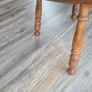 Round solid oak coffee table with made to measure toughened glass Image 2