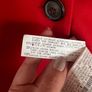 Zara red coat Image 5
