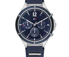 NEW Tommy Hilfiger Eve Womens Watch 1782281 Blue Silicone - Warranty - Free Delivery