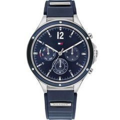 NEW Tommy Hilfiger Eve Womens Watch 1782281 Blue Silicone - Warranty - Free Delivery