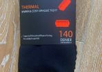 Brand New Black Thermal Opaque Tights Size Small