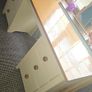 Solid wood dressing table with 6 drawers Image 4