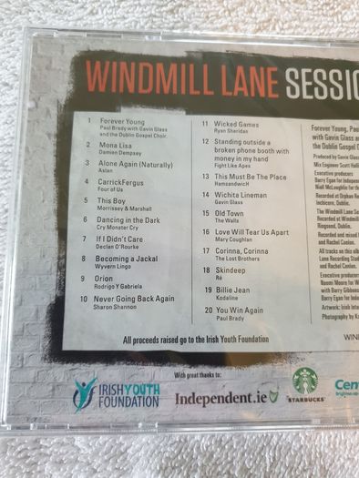 Windmill Lane Sessions CD album Aslan Damien Dempsey Kodaline Paul Brady