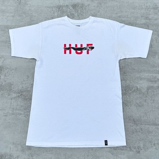 White HUF T-Shirt