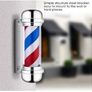 Rotating Strips LED Barber Pole Light Red White Blue Image 5