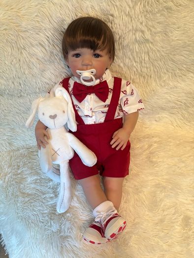 Reborns By Laura.  Cheeky, Chappy Alfie is back! 24inch Heavy, Weighted Reborn Doll