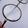 Vintage Antique Round Eye Glasses in original case Image 6