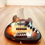 Fender Jazz Bass V (5-String) 2006 Brown Sunburst Image 6