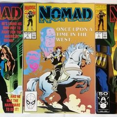 Nomad #'s 1-3  of This 4 Part Limited Series (1990-1991)