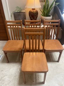 4 x Sturdy Kitchen Dining Chairs - Can Deliver