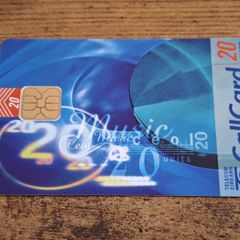 Ireland CallCard "Music", used, 8/1996, 20 Units - free standard postage